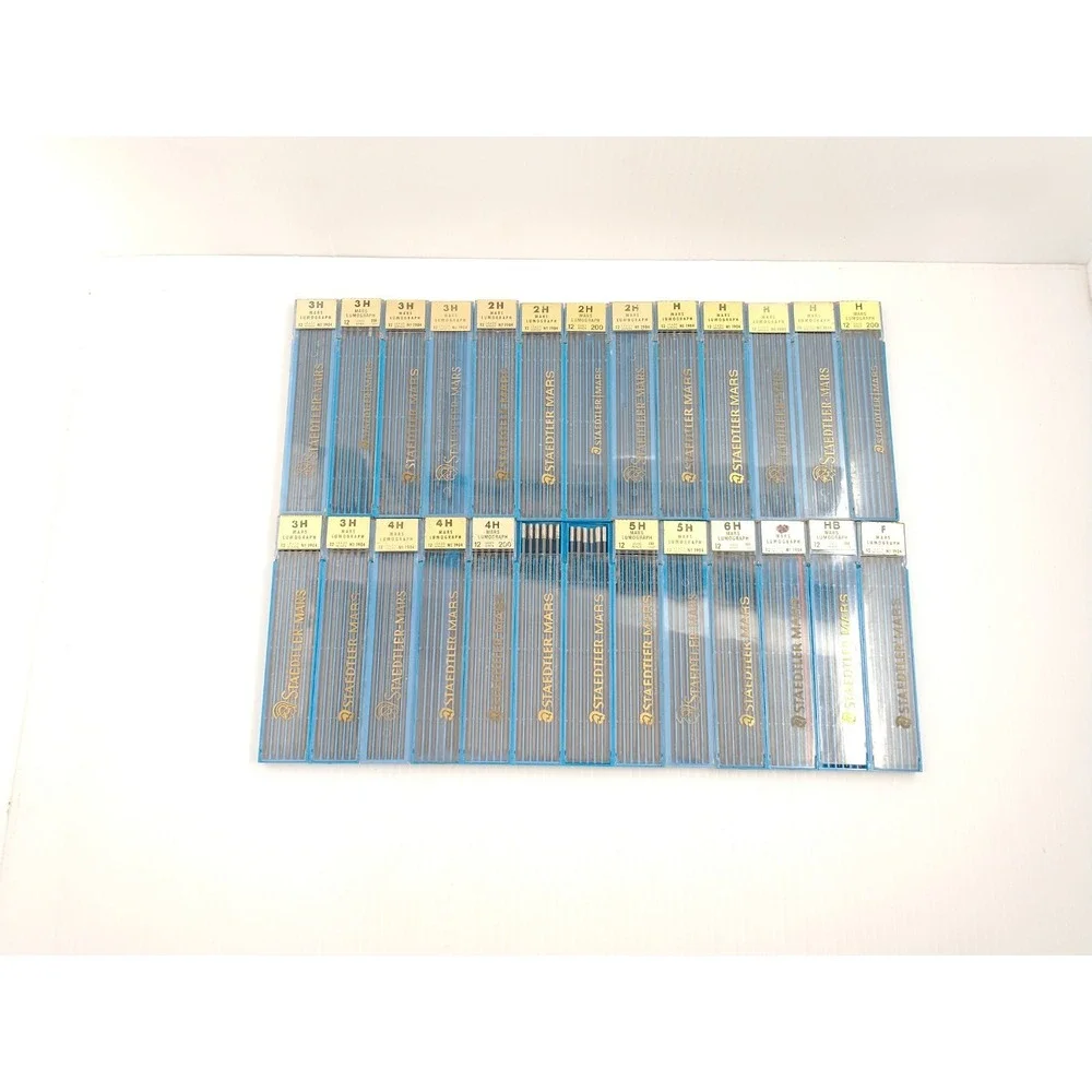 Big Lot of vintage Staedtler Lumograph‎ Leads various types packs